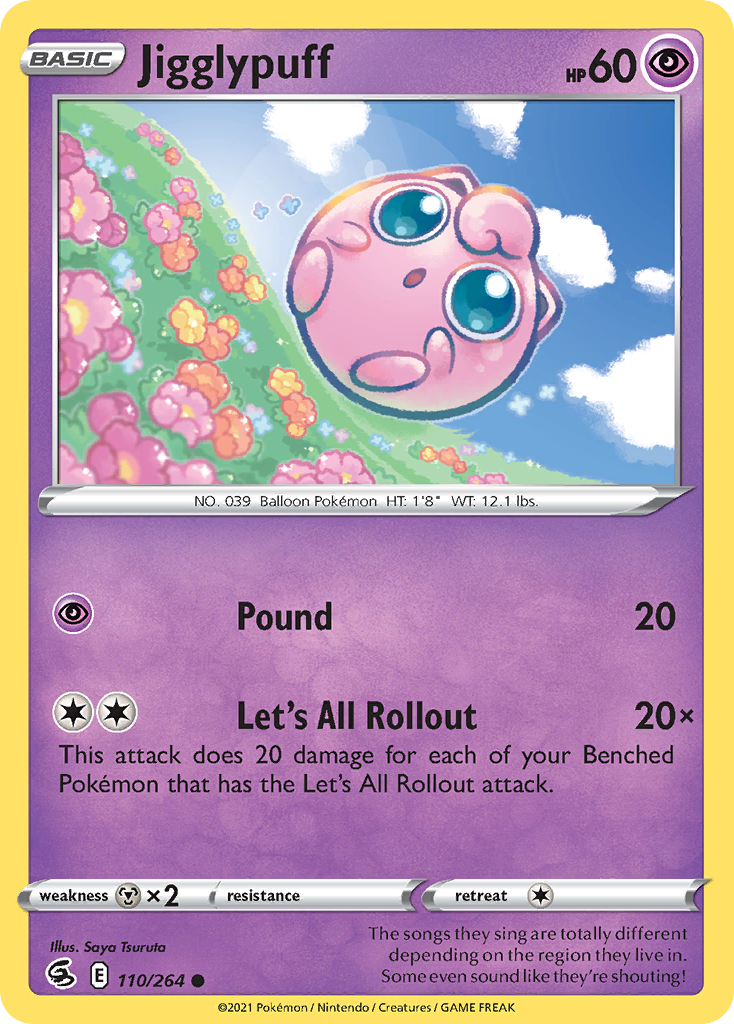 Fusion Strike Jigglypuff #110/264